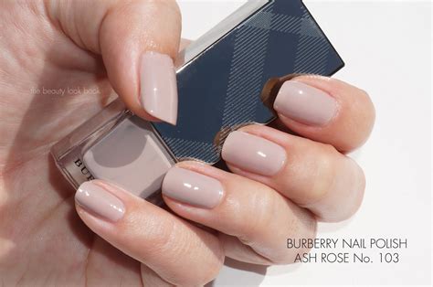 burberry nail polish 103 ash rose|Burberry Beauty Nail Polish in Nude Pink No. 101 and .